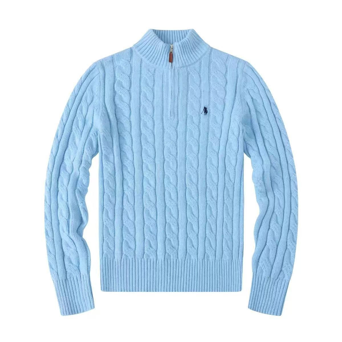 "RL" Knit Halfzip