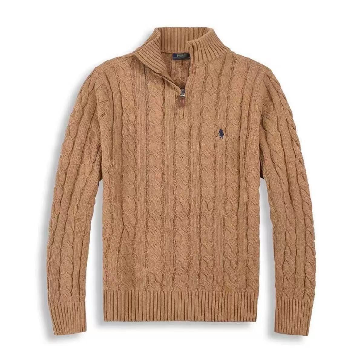 "RL" Knit Halfzip