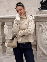 Cropped Trenchcoat