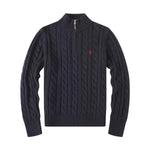 "RL" Knit Halfzip