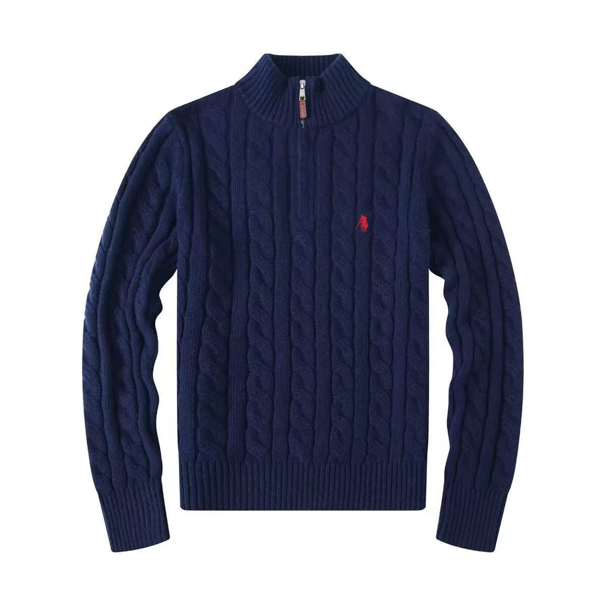 "RL" Knit Halfzip