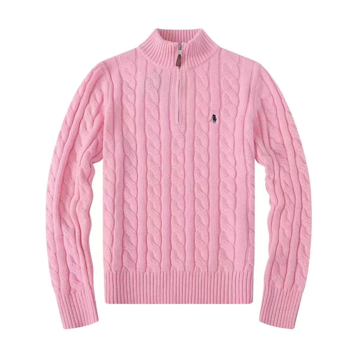 "RL" Knit Halfzip