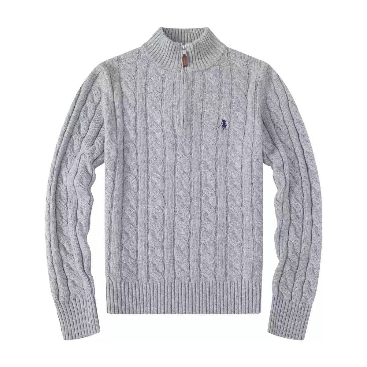 "RL" Knit Halfzip